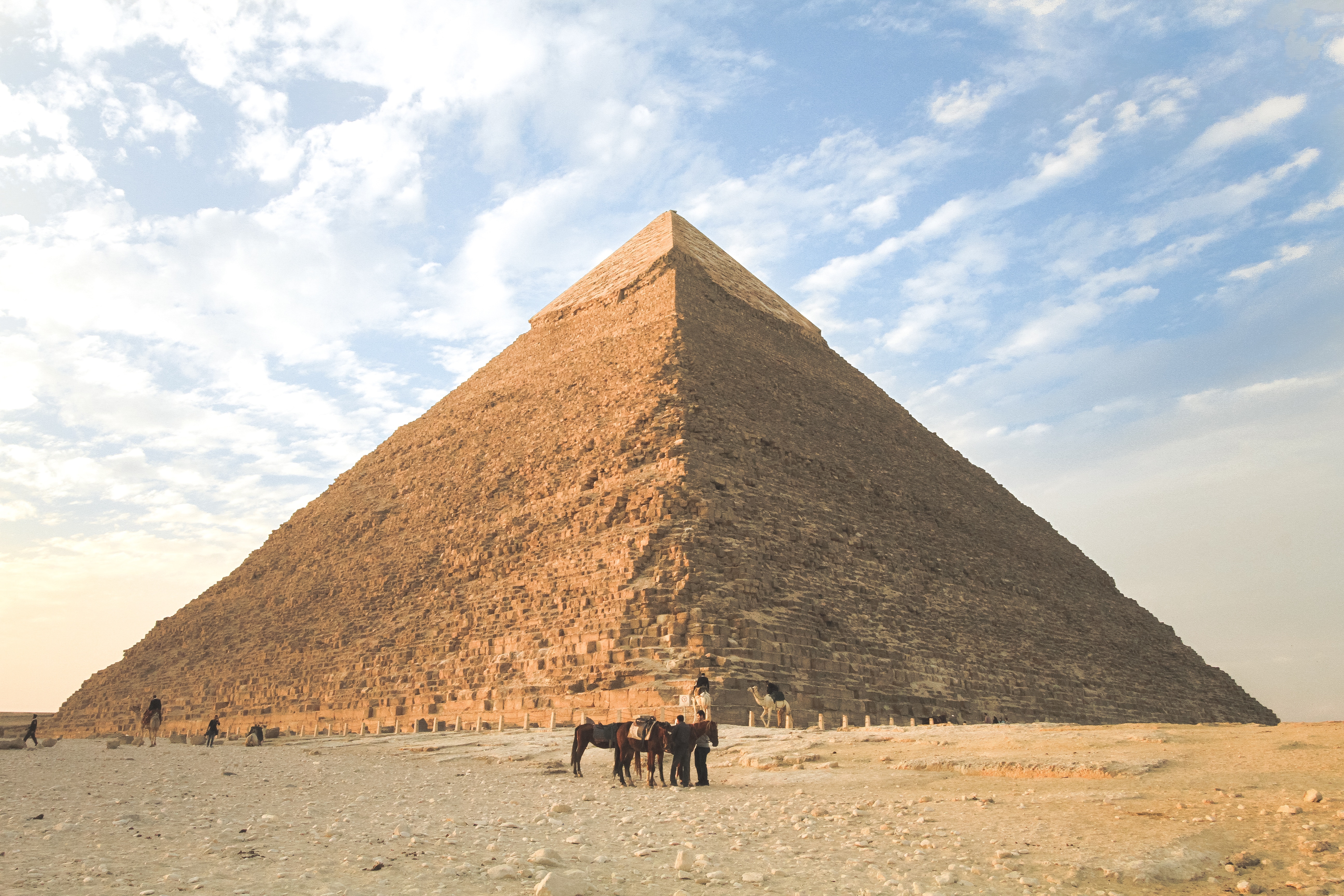 Egyptian great pyramid