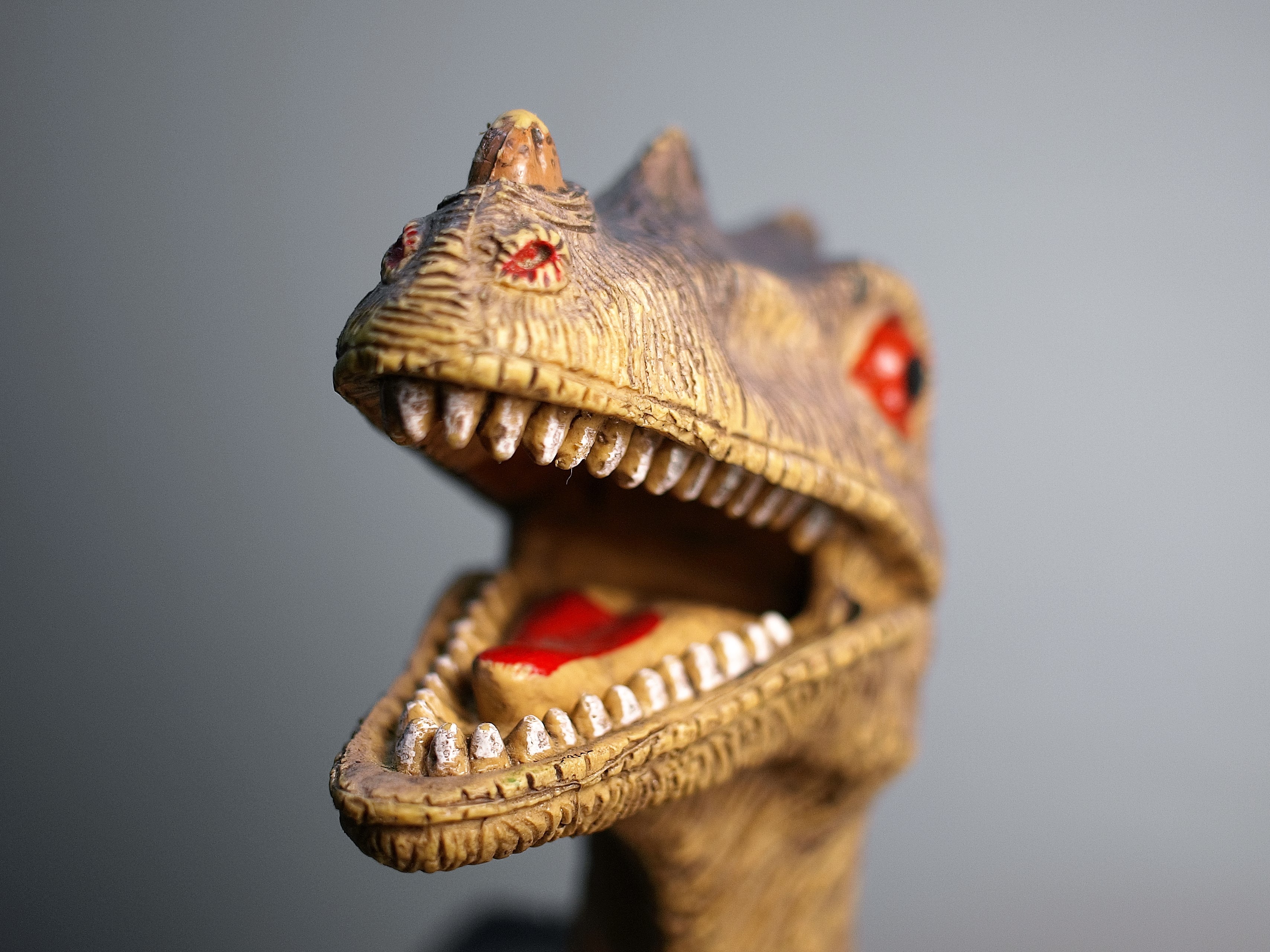 plastic toy dinosaur