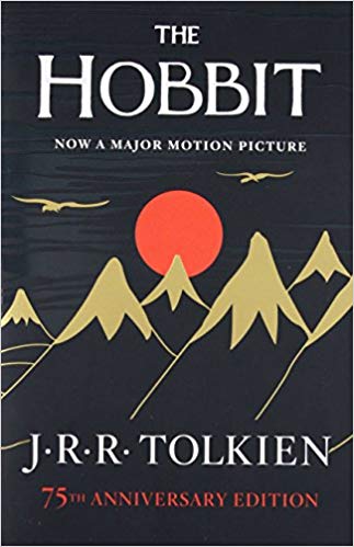 Cover image of the book, The Hobbit.