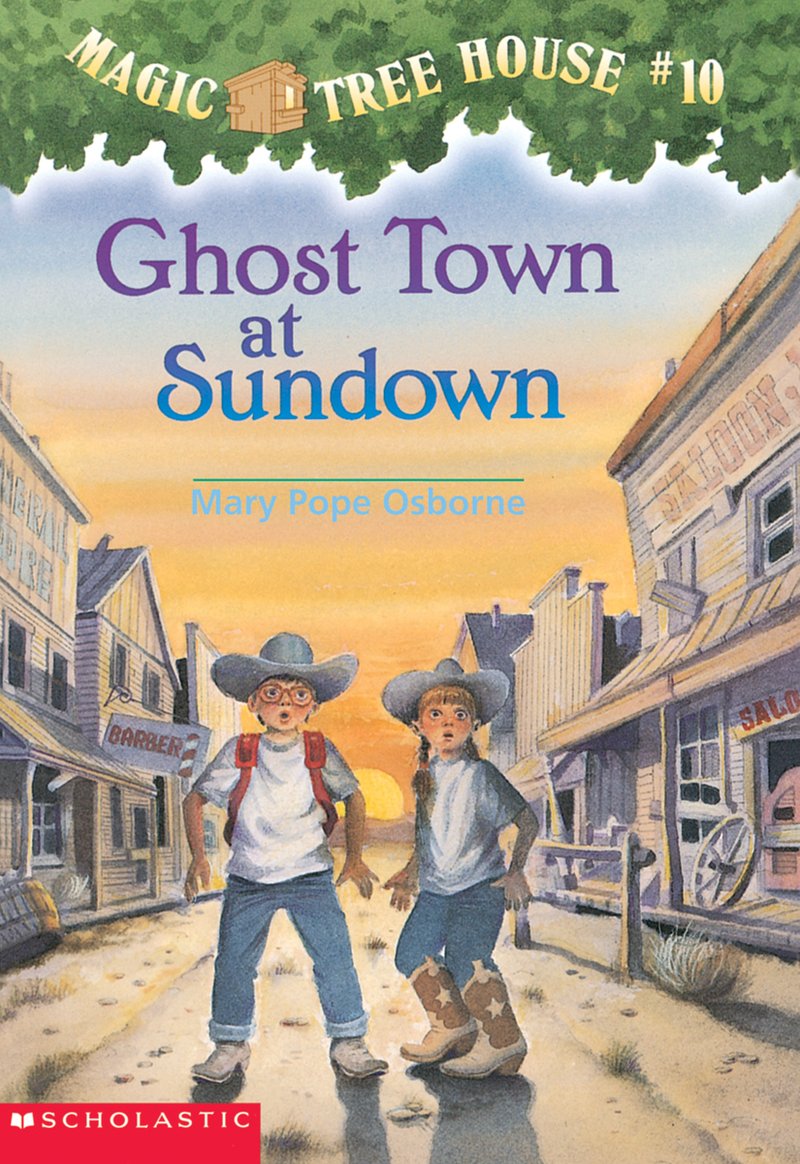 Cover image of the book, Ghost Town at Sundown