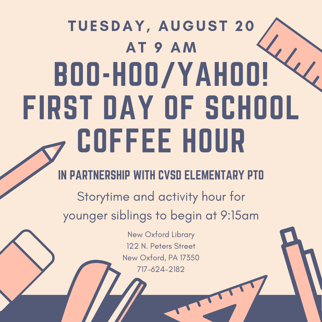 booh-hoo yahoo coffee hour with storytime for younger siblings