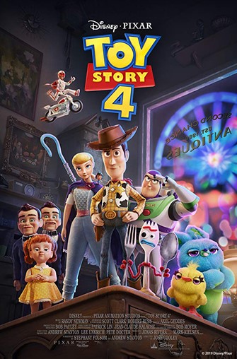 Image of Toy Story 4 movie poster.