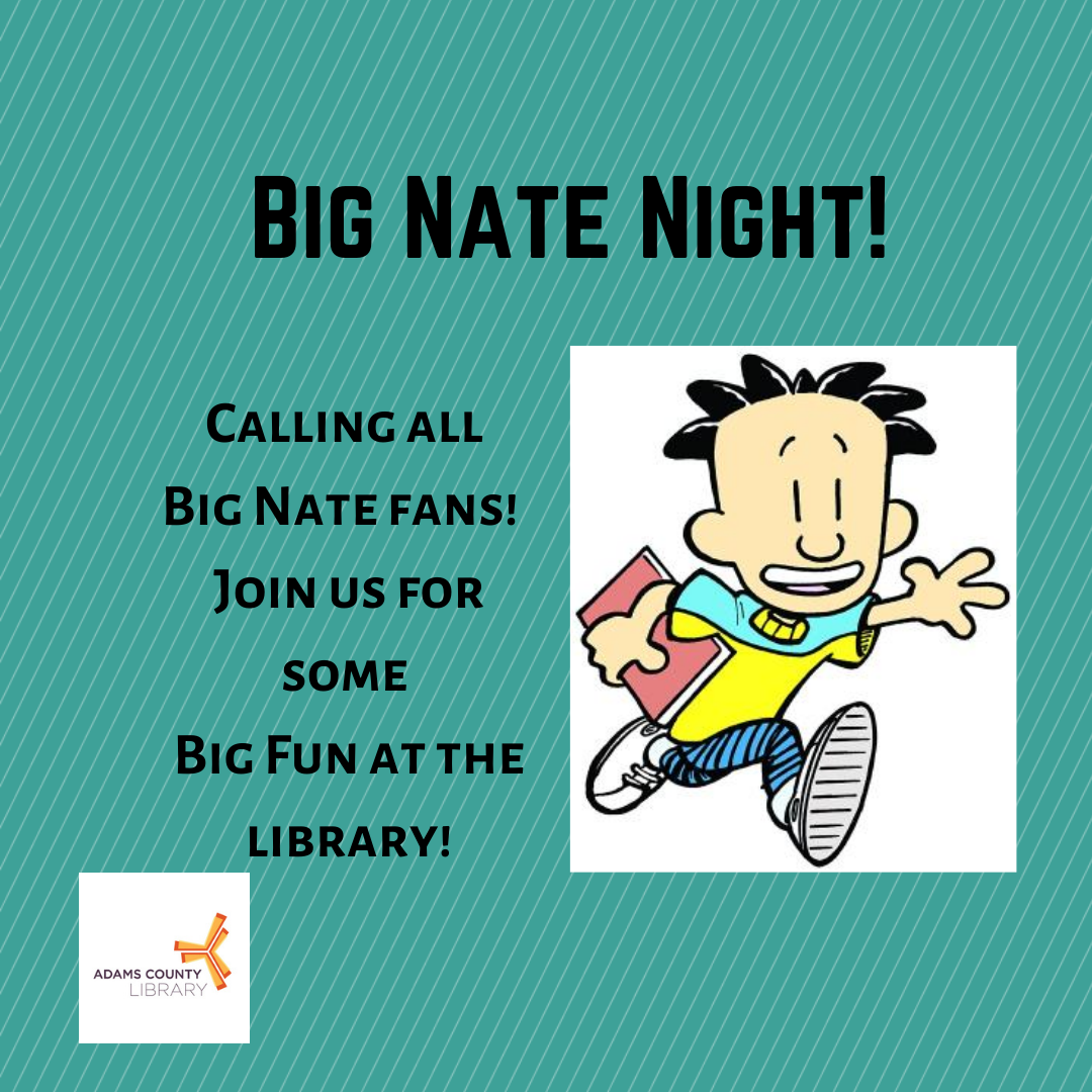 Page Turners:  Big Nate Night
