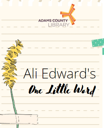 Ali Edwards One Little Word