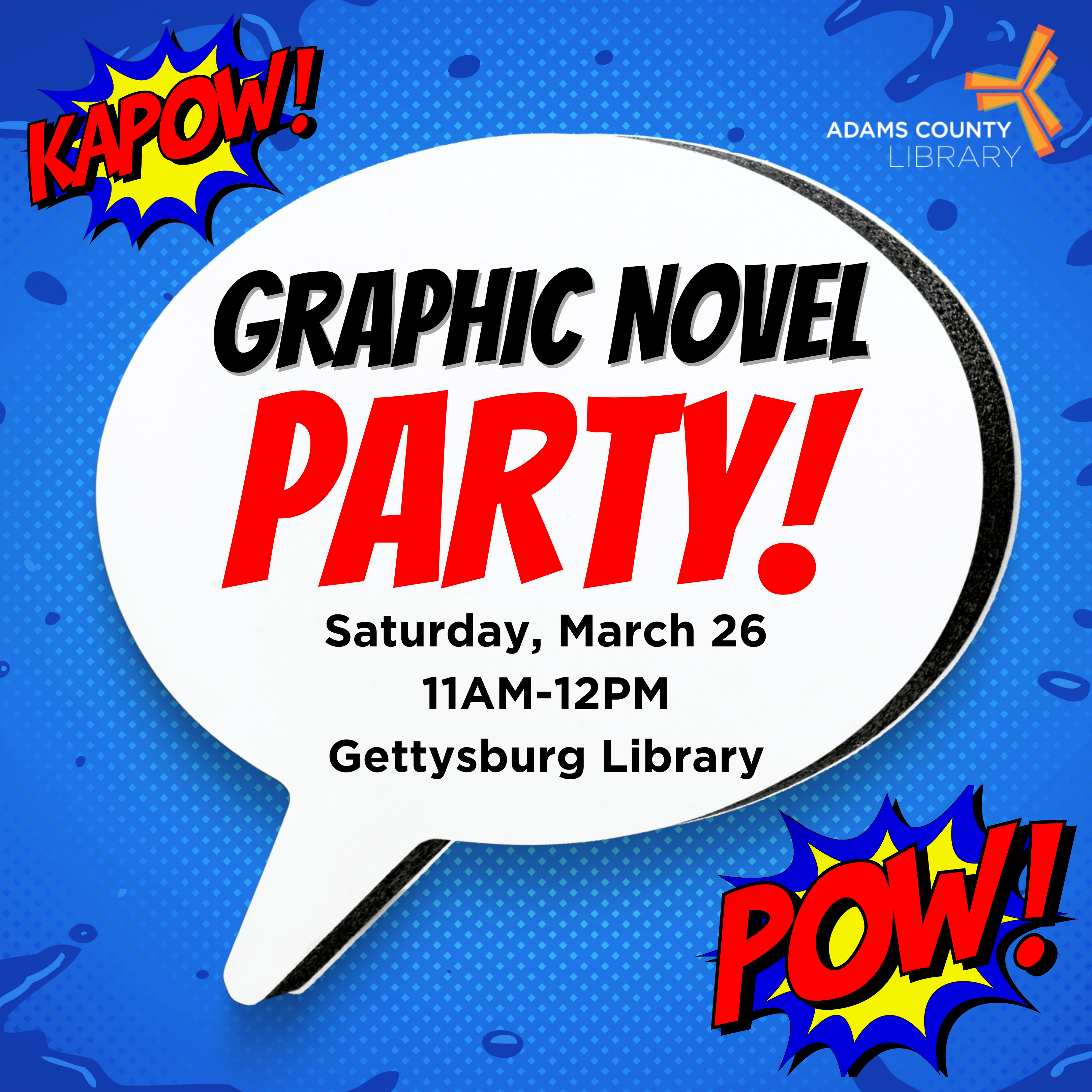 Graphic Novel Party