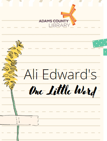 Ali Edwards' One Little Word