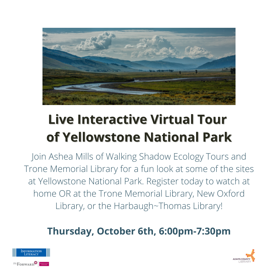 Image of mountain range in Yellowstone National Park against a white background