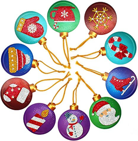 diamond painting christmas ornaments