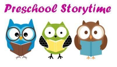 Preschool storytime owl logo