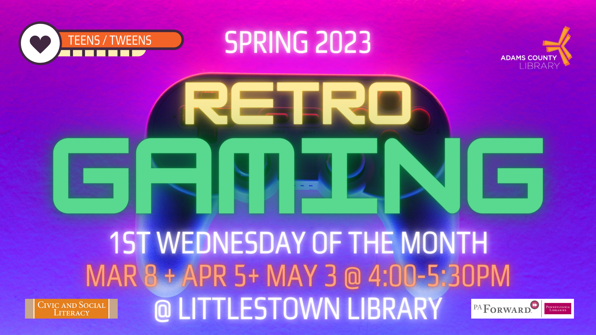 Retro Gaming Spring