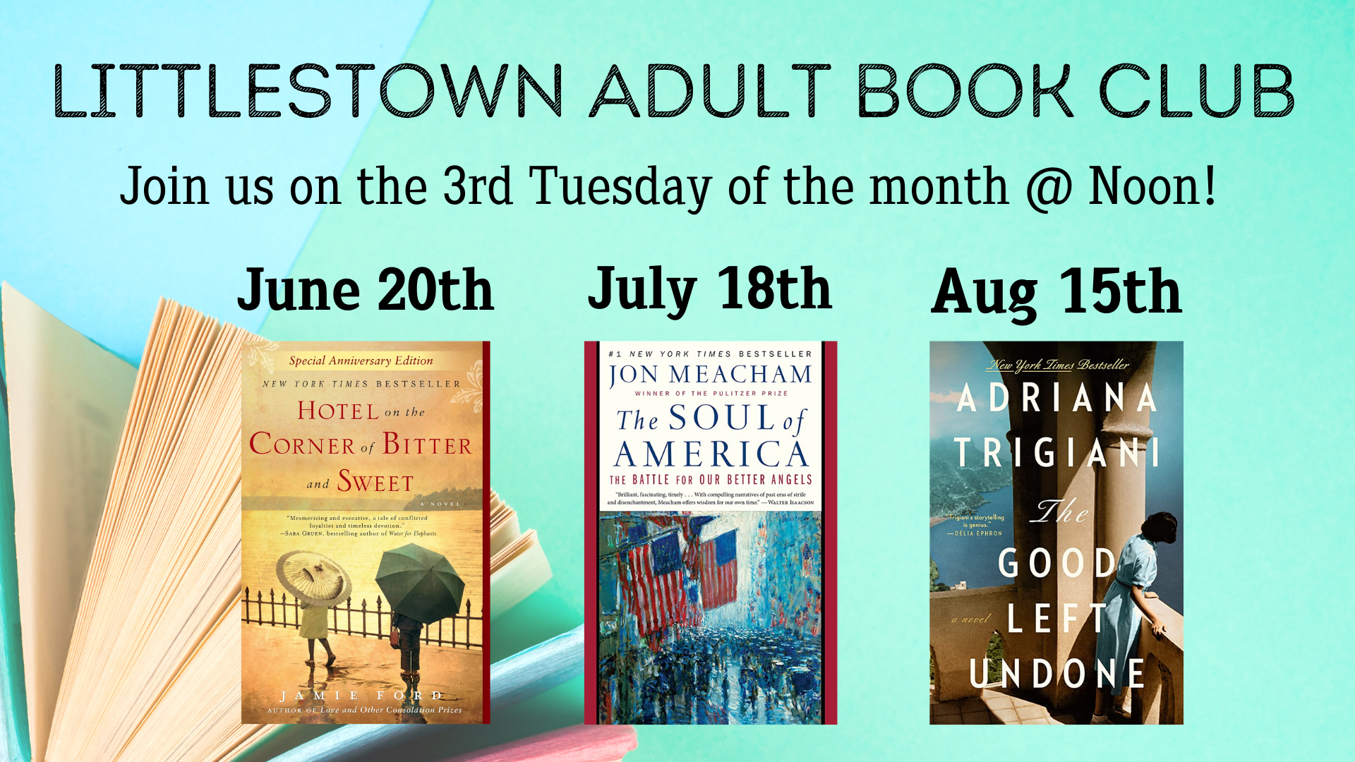 Littlestown Adult Book Club Summer