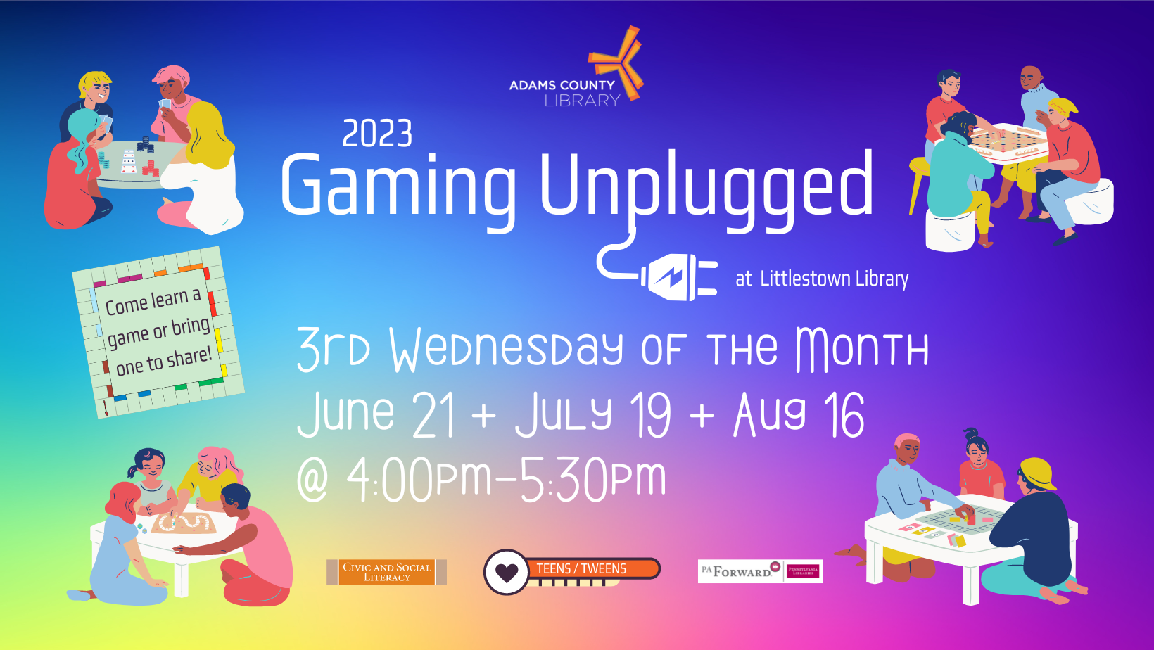 Summer Gaming Unplugged