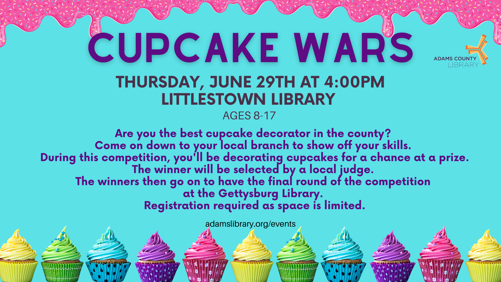 Cupcake Wars at the Littlestown Library