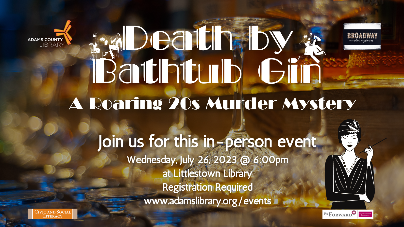 Death by Bathtub Gin Murder Mystery