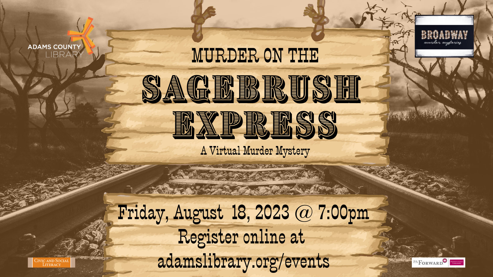 Murder on the Sagebrush Express