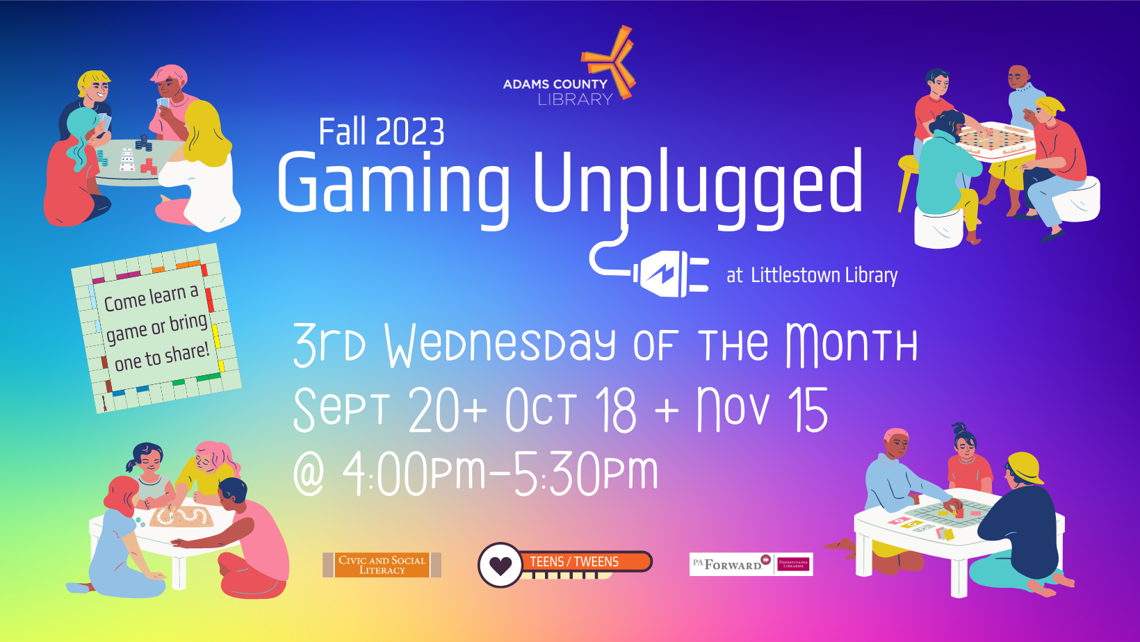 2023 Fall Gaming Unplugged