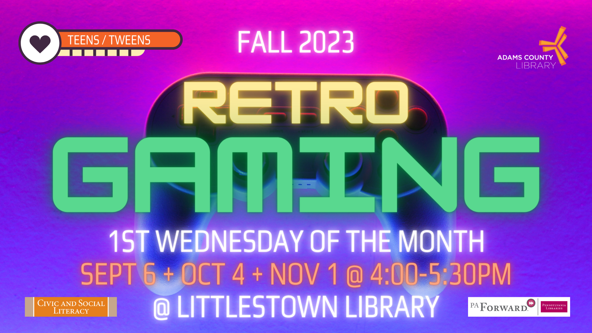 Retro Gaming Fall 2023