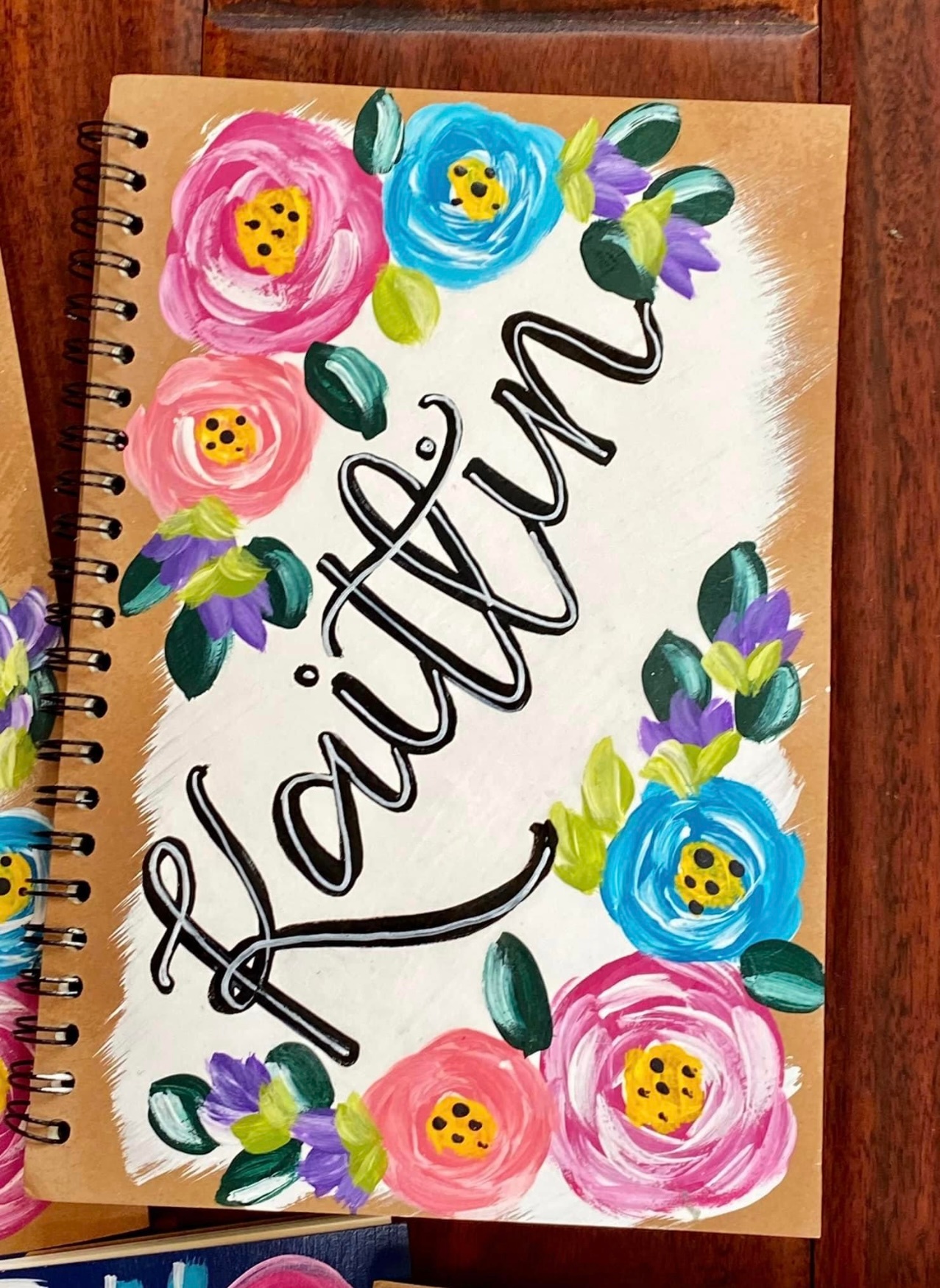 Painted journal