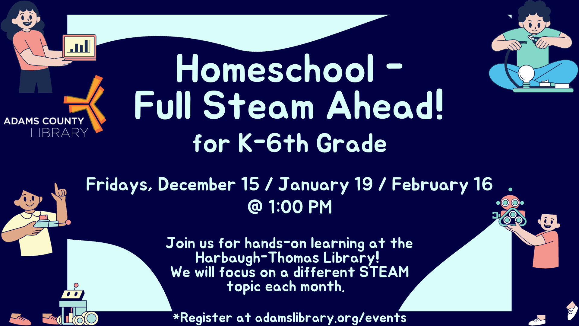 Homeschool - Full Steam Ahead! for K-6th Grade