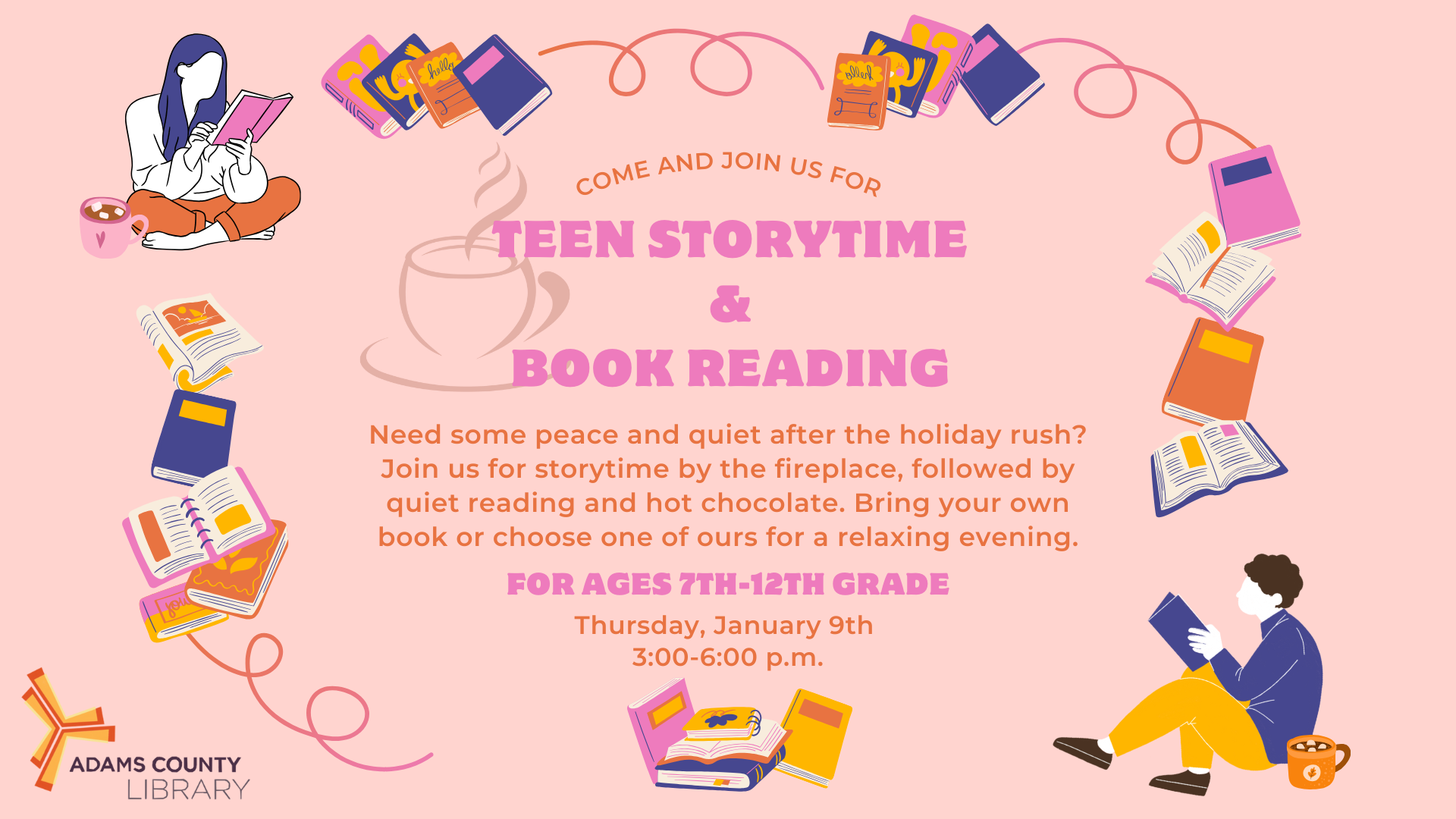 Teen Storytime and Book Reading