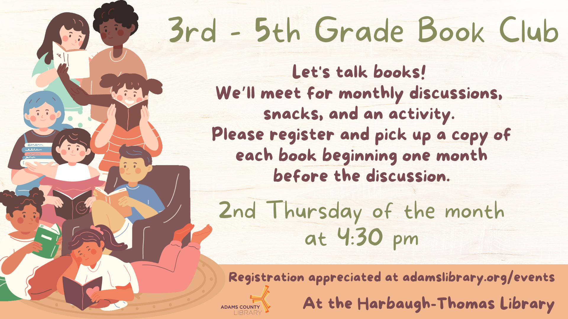 3rd - 5th Grade Book Club