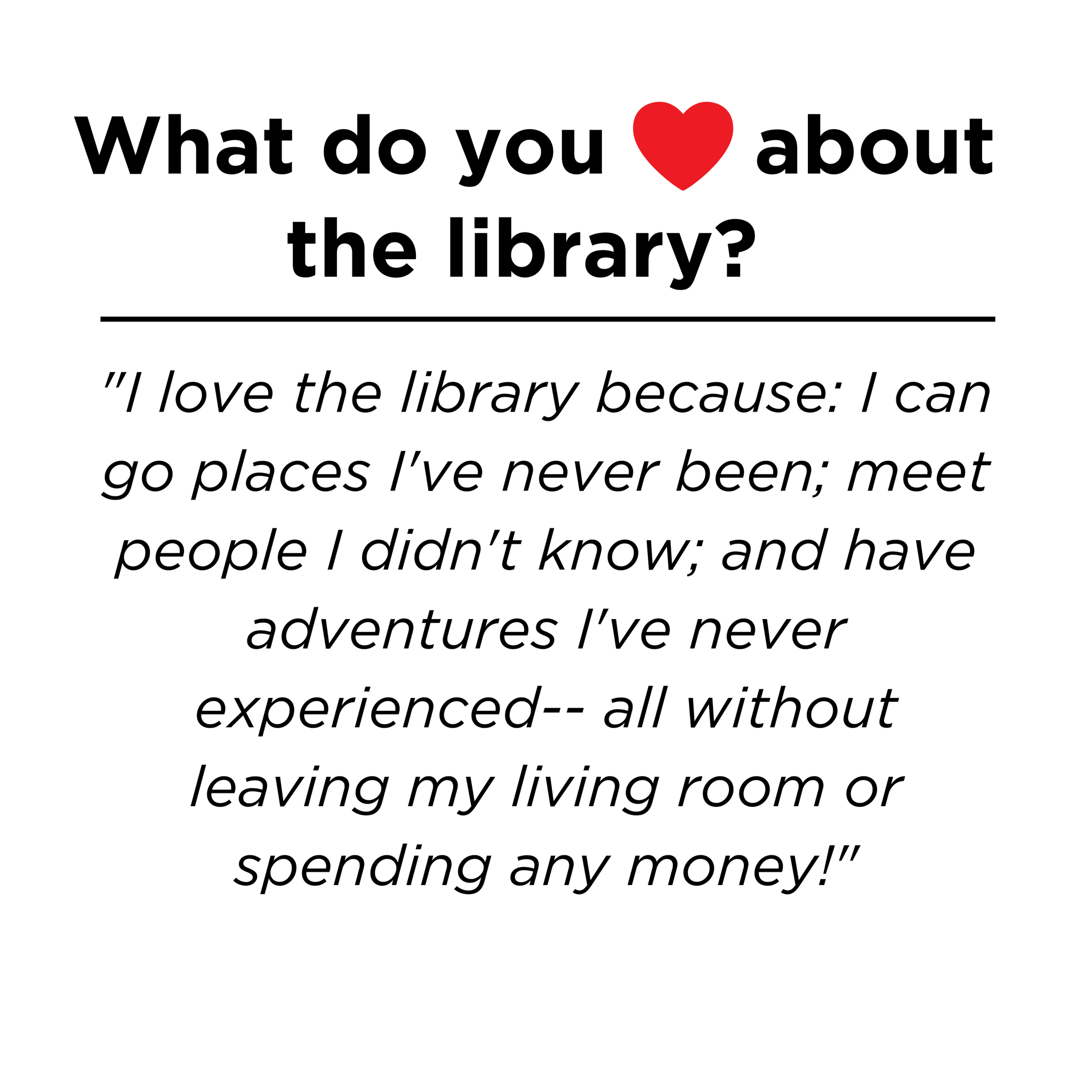 Library Quote
