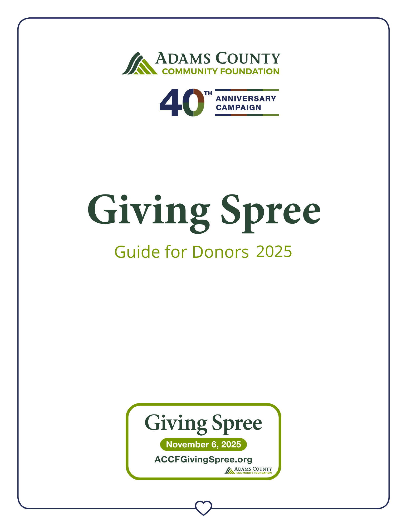 Giving Spree 2025
