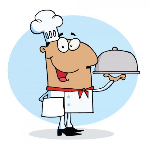 cartoon chef
