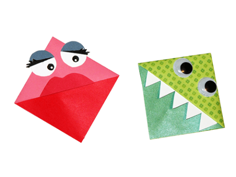 origami bookmarks