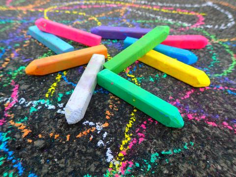 Sidewalk chalk