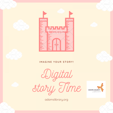 Image of flier for virtual storytime