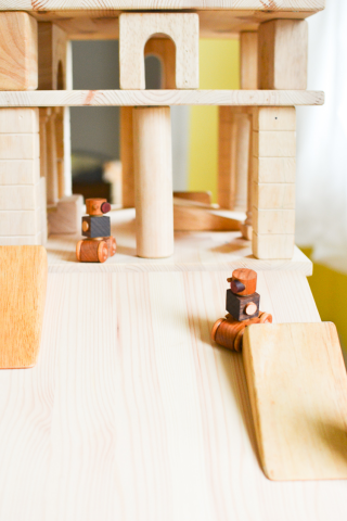 House made of blocks