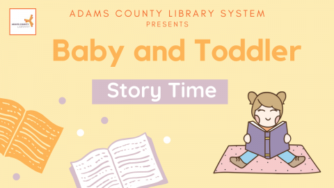 Image of flier for Digital Baby and Toddler Time