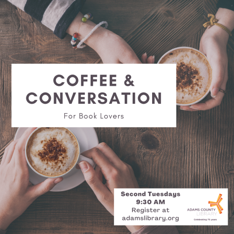 coffee and conversation for book lovers
