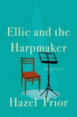 empty chair and music stand with blue background