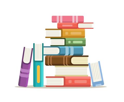 stack of books