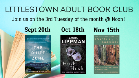 Littlestown Adult Book Club - Autumn