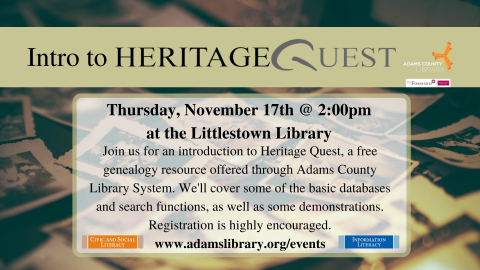 Intro to Heritage Quest
