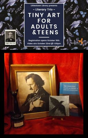 Tiny Art - Edgar Allan Poe