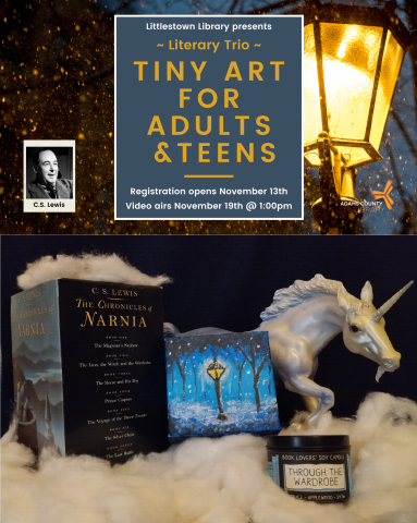 Tiny Art - C.S. Lewis