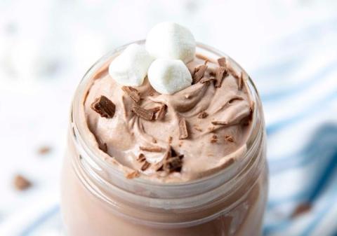 whipped hot chocolate