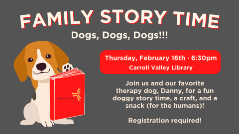 Family Story Time flyer