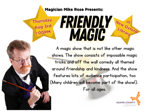 Magician Mike Rose