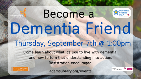 Become a Dementia Friend