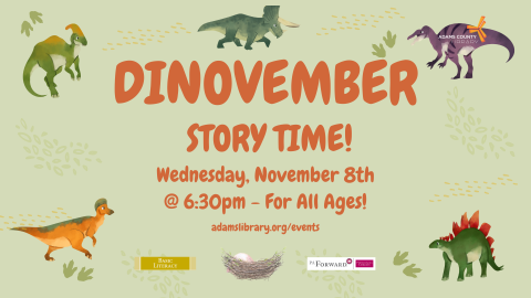 2023 Dinovember Story Time