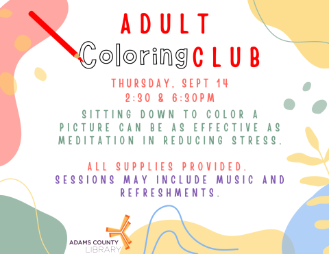 coloring supplies