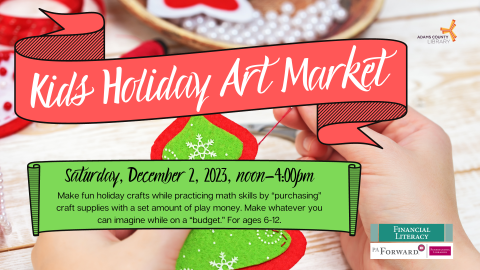 Kids Holiday Art Market