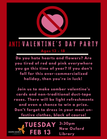 Black and red with pink heart
