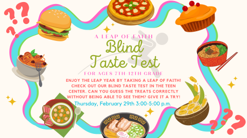 A Leap of Faith Blind Taste Test