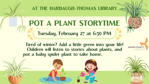 Pot a Plant Storytime